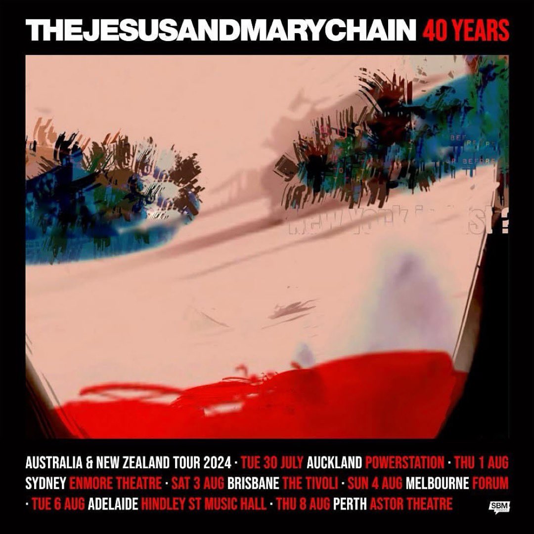 Excited to be joining @TheMaryChain this summer for some shows on bass duties X i’ll be playing with them From July 25th in Taiwan, then onto Japan, New Zealand and finally to Australia . Looking forward to making some noise and seeing u all out there x