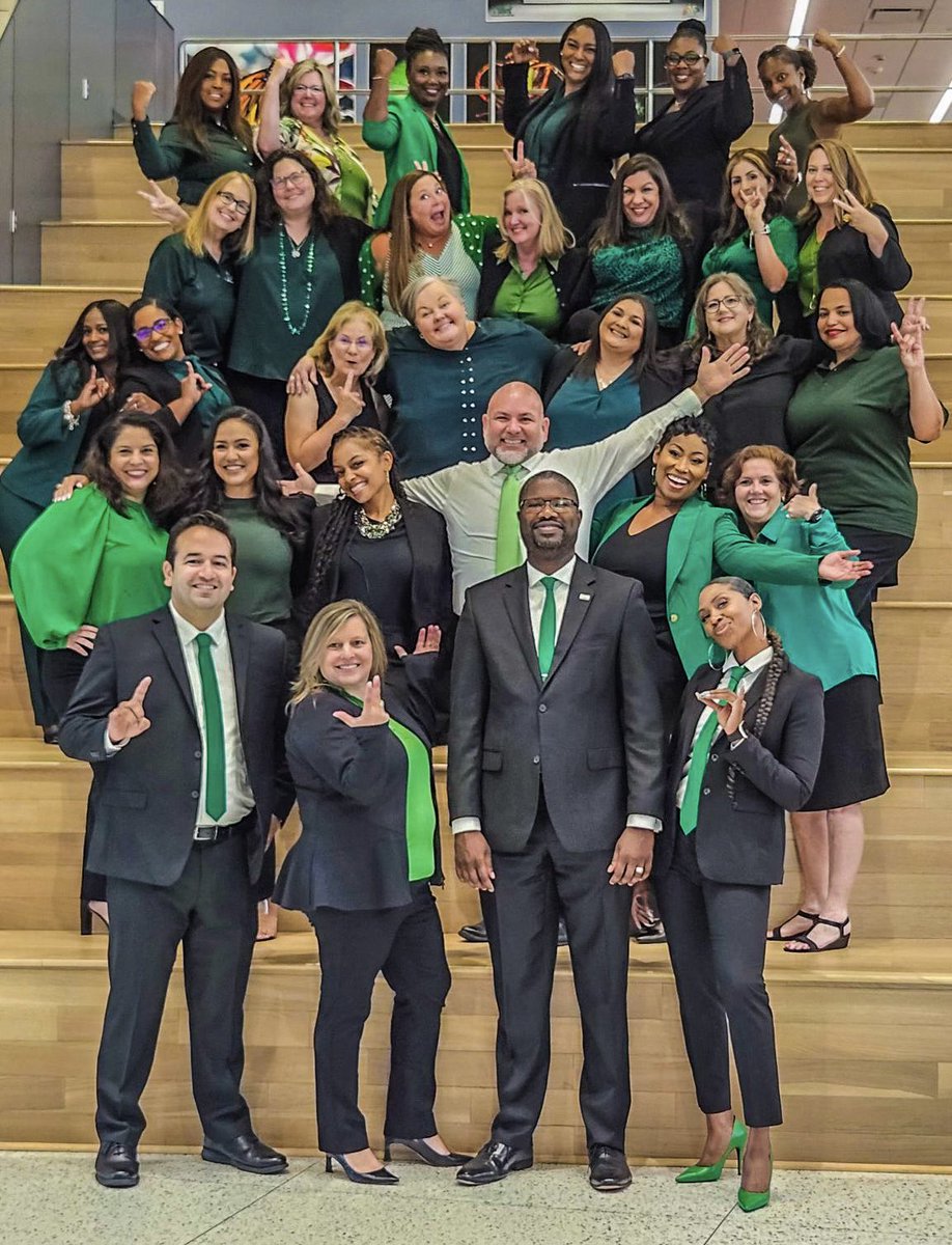 Shoutout to these amazing @AliefISD elementary principals on National Principal Day! Leading with smiles and heart every day. 💚 #NationalPrincipalDay #AliefProud