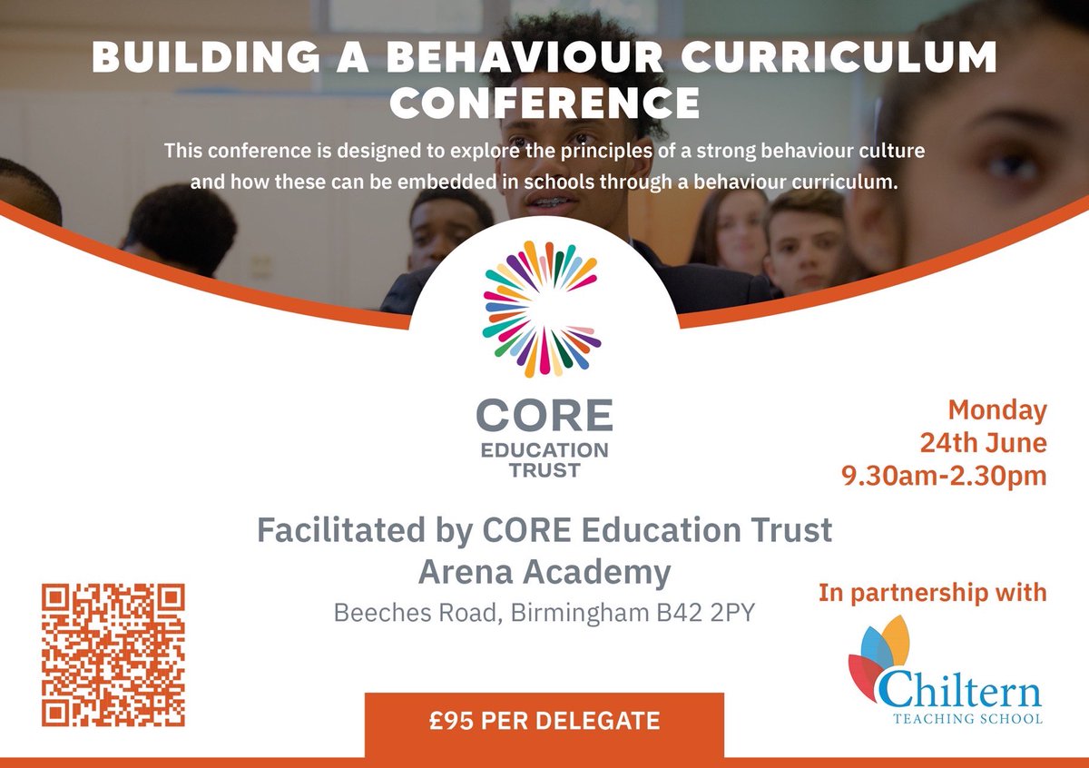 🗓️ SAVE the date! We’re excited to collaborate with @ChilternTSH to bring you this conference. This will be expertly delivered by @TomBellwoodCLT and we’re very excited to partner with @ChilternLT to bring this opportunity to the West Midlands. Buy 1 get 1 free for 2 weeks!