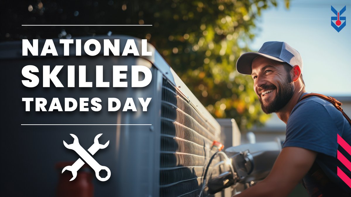 It's National Skilled Trades Day in the US! Still, we can’t forget you, our incredible HVAC/R customers on this day! Your commitment ensures comfortable homes and thriving businesses all year round. 

Thank you for your remarkable work! 🔧❄️ 

#SkilledTradesDay #HVACR