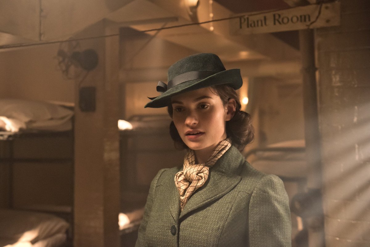 WCW ~ Lily James as Elizabeth Layton in 'Darkest Hour' (2017) #TBT #WCW #WomanCrushWednesday #LilyJames #DarkestHour