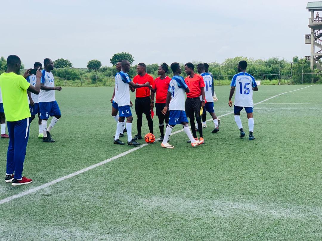 Our final league game today against Spirrow SC ended with the visiting team not showing up. 
Referee signalled the end of the game after whistling us into action with no opponent in sight.

#PoliceSpirrow⚽️

#CRFADiv2wk18

#CRFADiv2
#TeamPolice 💙
#WeArePolice👮🏾‍♂️
#PNFC