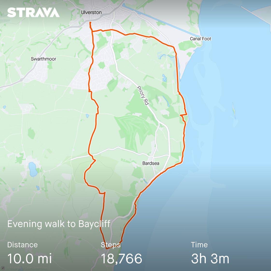 Not a bad way to spend the evening! An unplanned 10 mile mostly off road walk! More photos on strava: strava.app.link/tmD1ukTMfJb