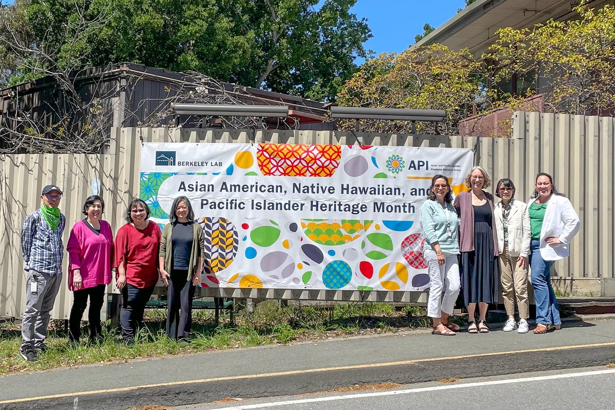 Join us in celebrating #AANHPIMonth! Today, members of our Asian Pacific Islander Employee Resource Group (API ERG) and Lab community gathered for our annual banner-raising ceremony to celebrate Asian American, Native Hawaiian, and Pacific Islander Heritage Month.