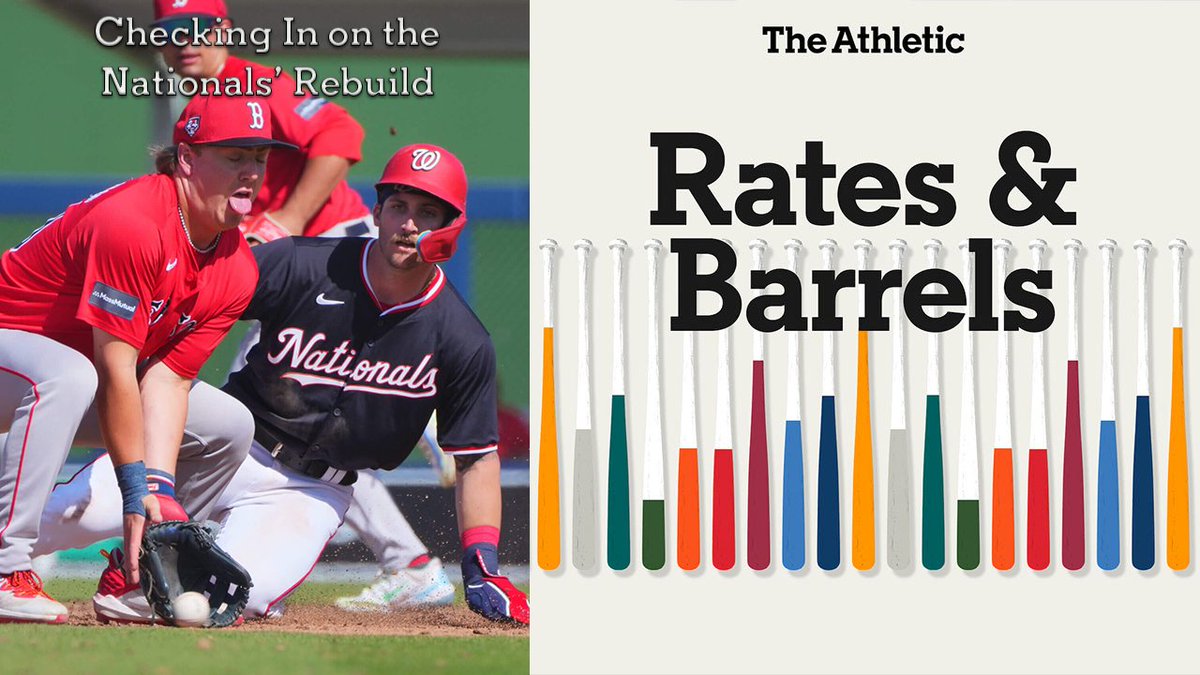 🎙️ Rates & Barrels ⚾️ @enosarris, @DerekVanRiper, & @Britt_Ghiroli discuss Mike Trout's knee injury and the Twins' odd homer celebration before checking in on the Nats' rebuild.... YouTube: bit.ly/YTRandB Spotify: bit.ly/SpotifyRandB Apple: bit.ly/AppleRandB