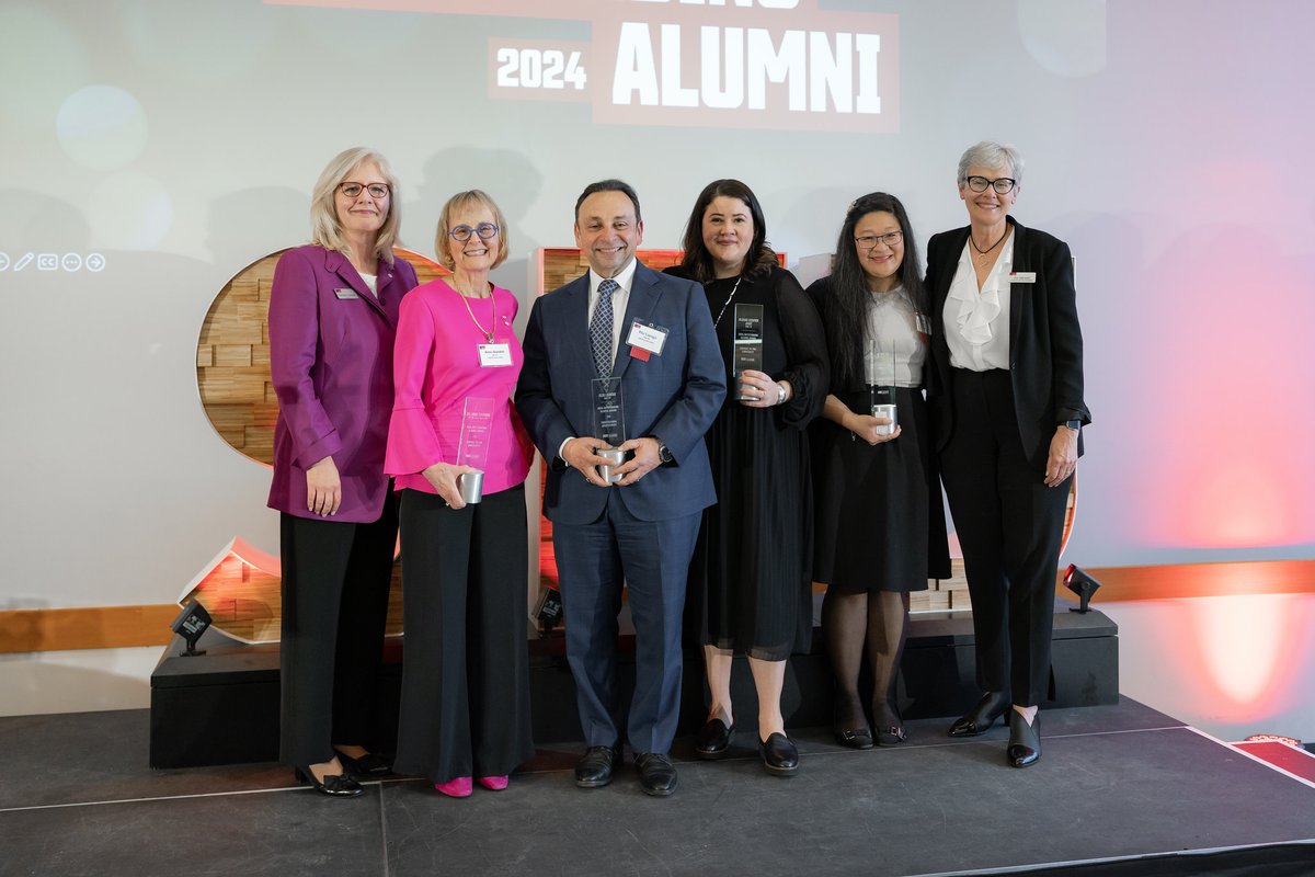 It was wonderful to celebrate our incredible alumni at last week's Outstanding Alumni Awards. Congratulations to all our winners and thank you for representing #SFU so well. @SFUalumni