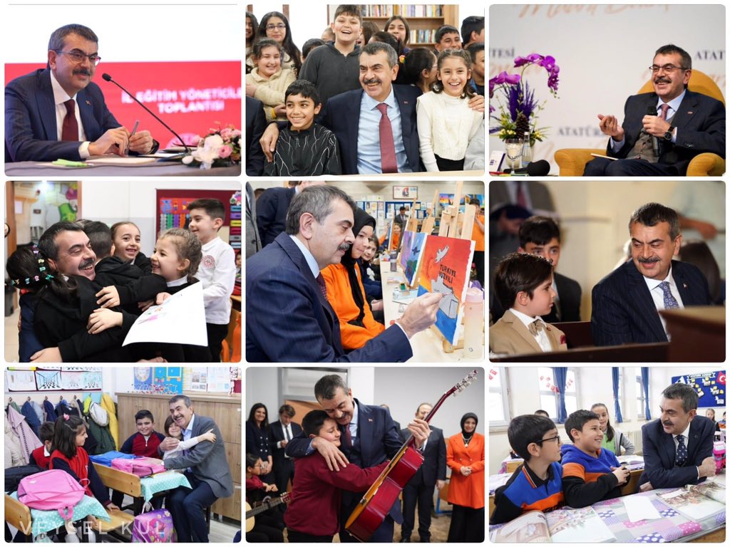 Millî Eğitim Bakanımız Sayın Yusuf Tekin: “Ben Ülkem İçin Ne Yapabilirim?” sorusuna yanıtımız: 🇹🇷 Türkiye Yüzyılı Maarif Modeli 🇹🇷

#KöklerdenGeleceğe
#YusufTekin 
<a href="/Yusuf__Tekin/">Yusuf Tekin</a>