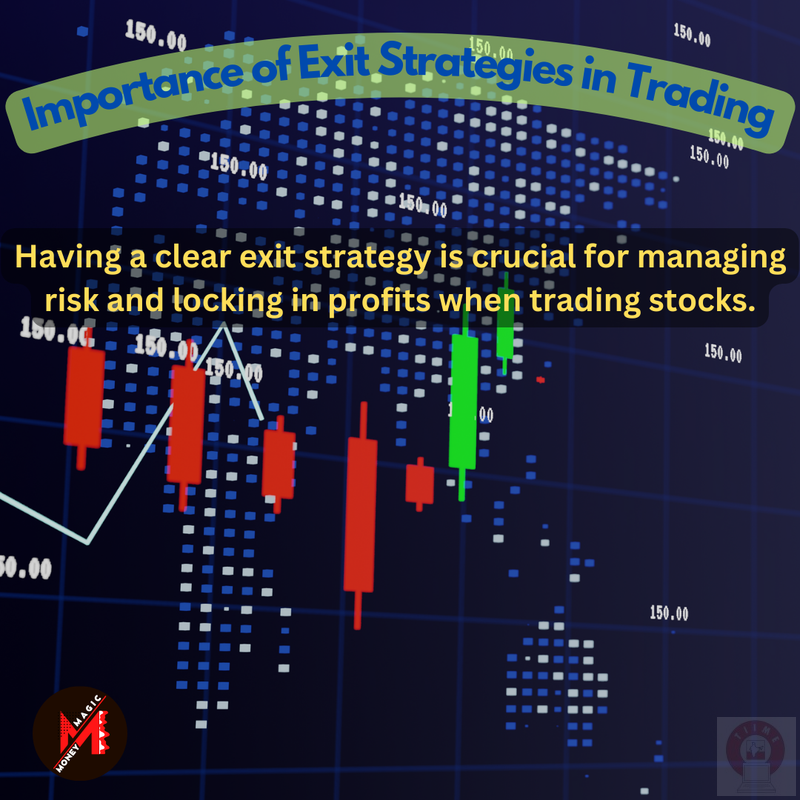 Having a clear exit strategy is crucial for managing risk and locking in profits when trading stocks. ,#ExitStrategies #RiskManagement #StockTrading 𝗦𝘂𝗽𝗽𝗼𝗿𝘁 𝘂𝘀 𝘄𝗶𝘁𝗵 𝗮 𝗹𝗶𝗸𝗲!