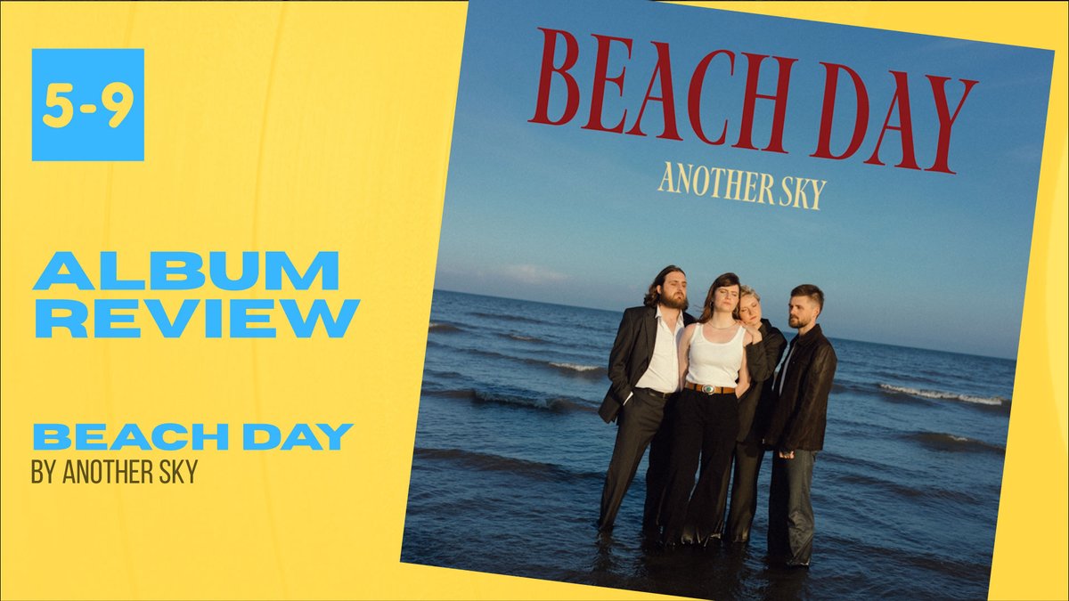 Returning with a second album four years after their critically acclaimed debut, @anotherskymusic endured a great deal of hardship in between, making the release of Beach Day a victory in itself. Watch our review of a triumphant return: youtube.com/watch?v=PAwzvd…

#AlbumReview