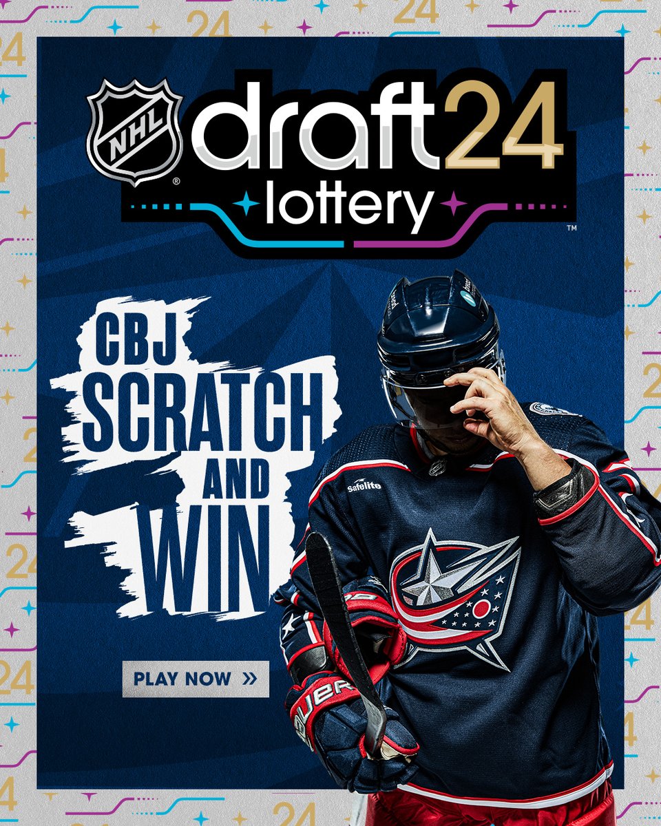 Who will go first overall?!  

Test your luck and see where YOU will pick! 

▶️ cbj.co/lottery-tw 

#CBJ