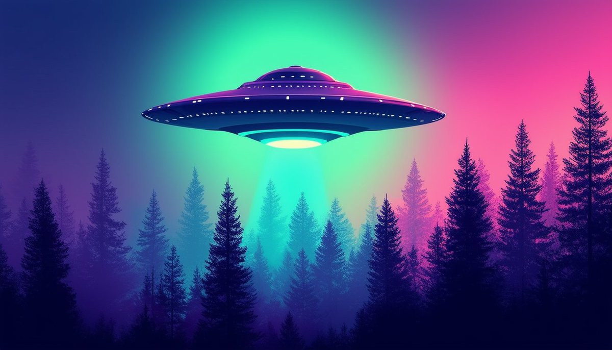 Wish everyone have a great 1st of May
I am having a blast creating with this AI generator, is out of this world @Imagine_aiart 

#ufo #uap #ovni #forest #mystery #lights #inthesky #hovering #flyingsaucer #nhi #iwanttobelieve #alien
