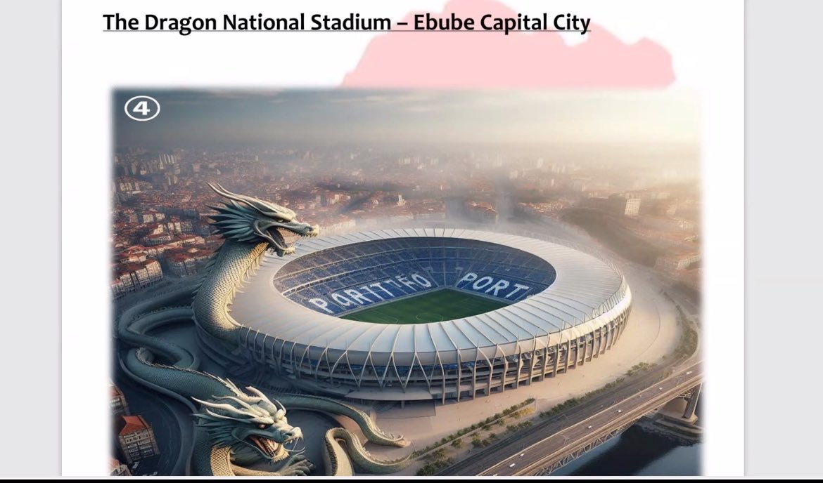 Our stadium is coming! The Afonja, you can start crying immediately