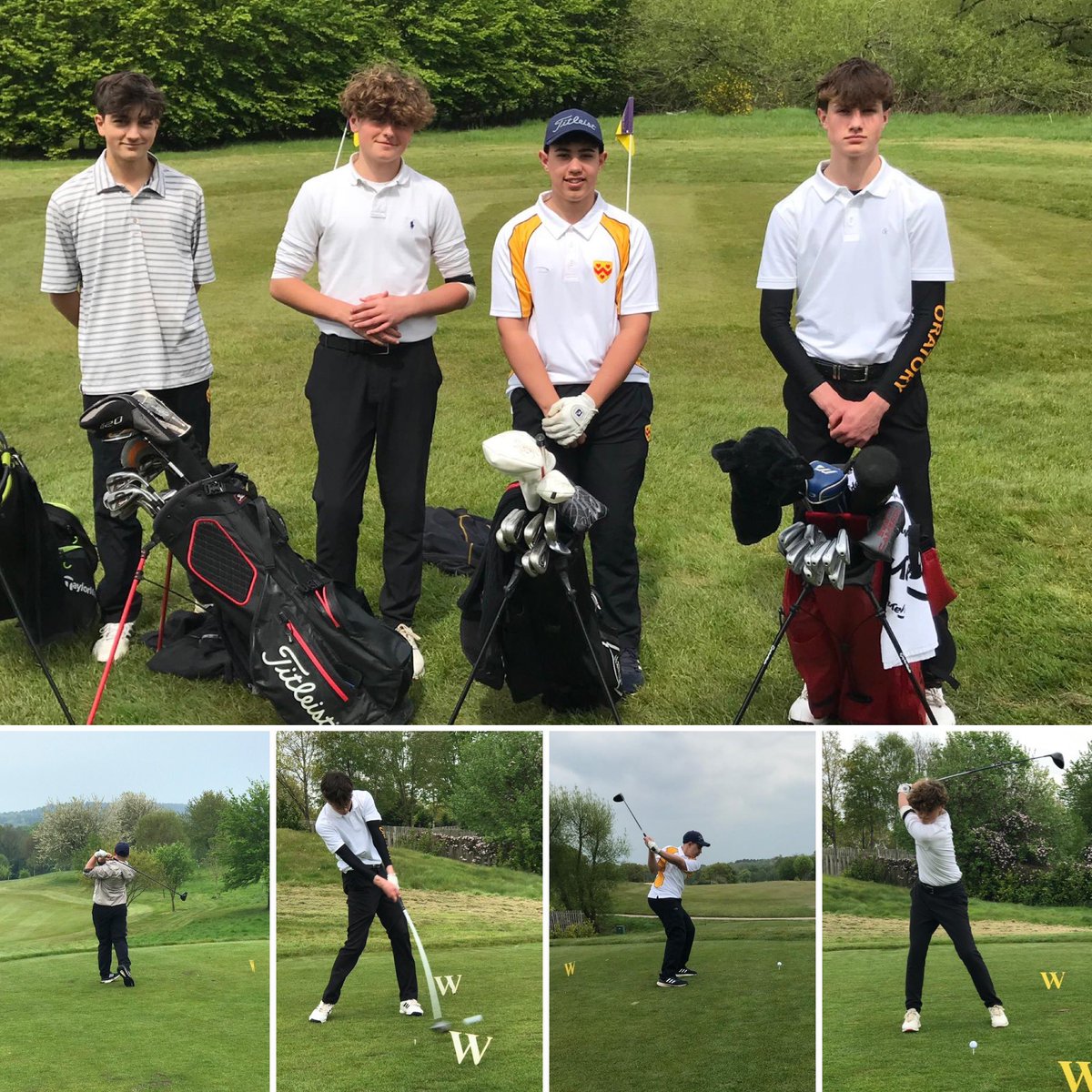 A great day for our students @schoolsgolf_uk @WindleshamGolf - well done all & look forward to more to come 🏌🏼⛳️ 🟡⚫️ #OratorySport