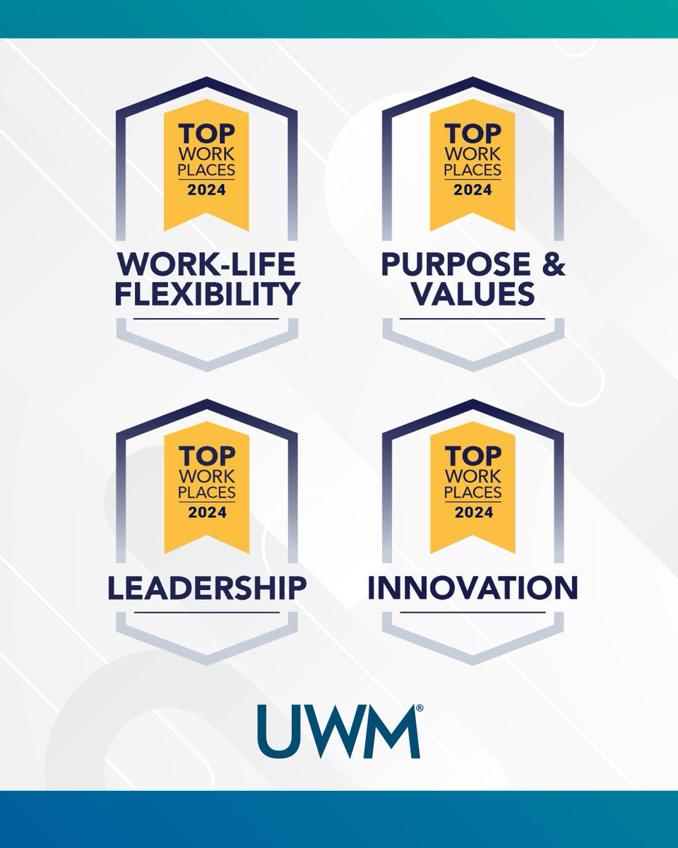 .@TopWorkplaces released their Spring 2024 Culture Excellence Awards, and we are honored to be recognized in four different categories. These awards are a testament to the enthusiasm and commitment our team members show on a daily basis. 👏