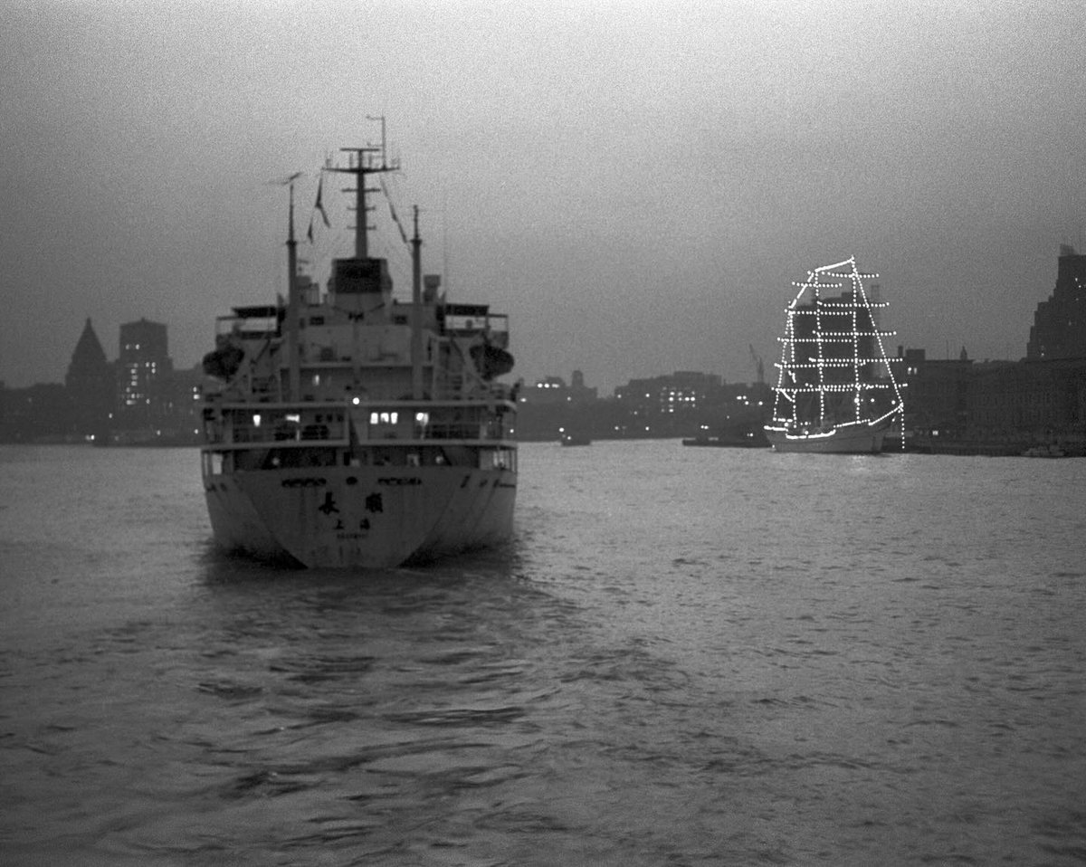 Shanghai scenes. 1983-2006. Published and out-takes from “Phantom Shanghai “ (published 2007. Currently out of print). Link to available titles in bio. greggirardpictures.com 1. Evening scene. 2006. 2. Room with view of Pearl Tower. 2004. 3. Bakery. 2006. 4. Huangpu River…