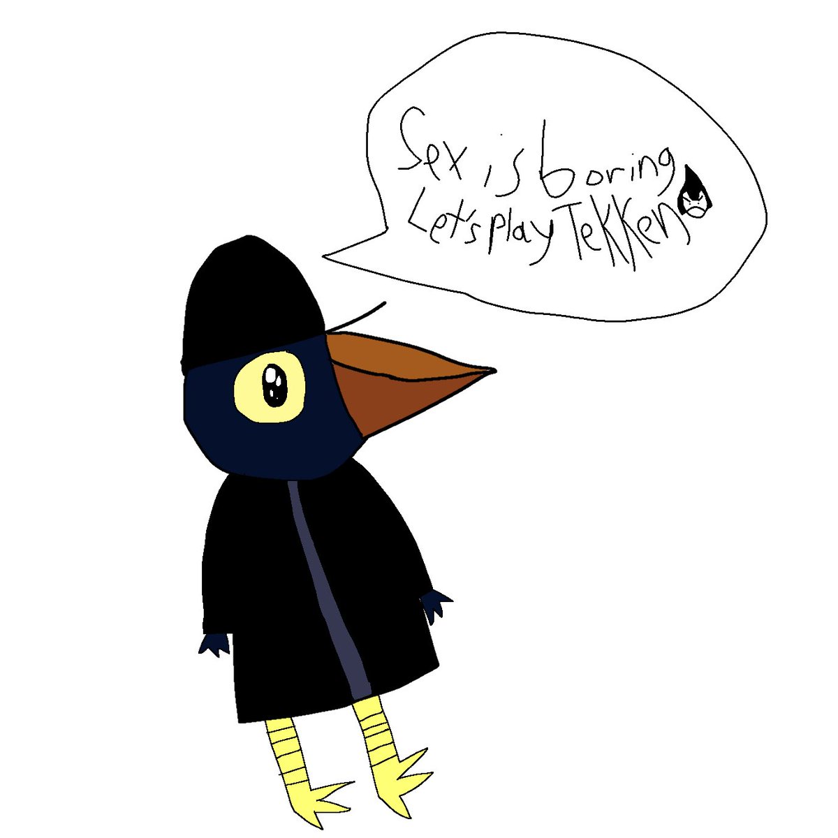 The birdie who arrow ace of spades or something idk