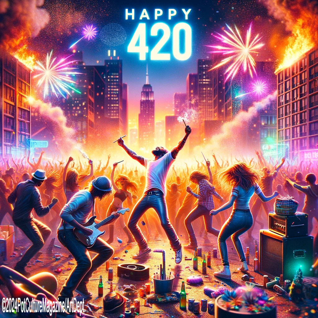 #HAPPY420!!! 🌟🔥 Unleash the full power of the leaf this Wednesday! Dive into epic vibes and let your spirits soar high with every puff. Embrace the blaze, defy the mundane, and celebrate the magic in every moment. 🚀 #PotCultureMagazine #StonerFam #CannabisCommunity