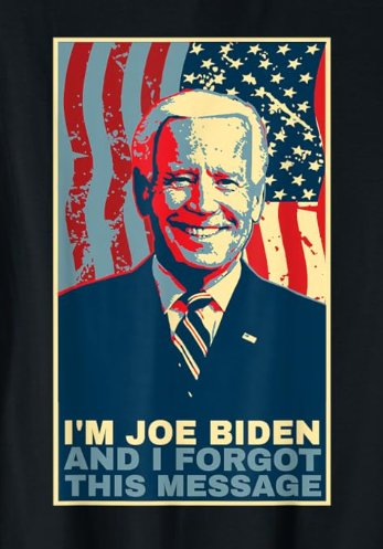 Voting for Biden.  No way!