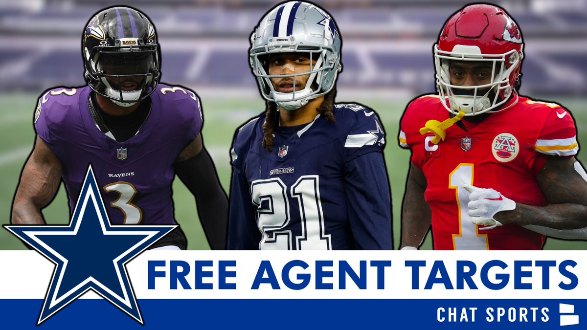 The Cowboys have two open roster spots still (if my math is mathing) - so who else could they sign in NFL Free Agency? WATCH: youtube.com/watch?v=tTIXMA… @ChatSports #CowboysNation #DallasCowboys