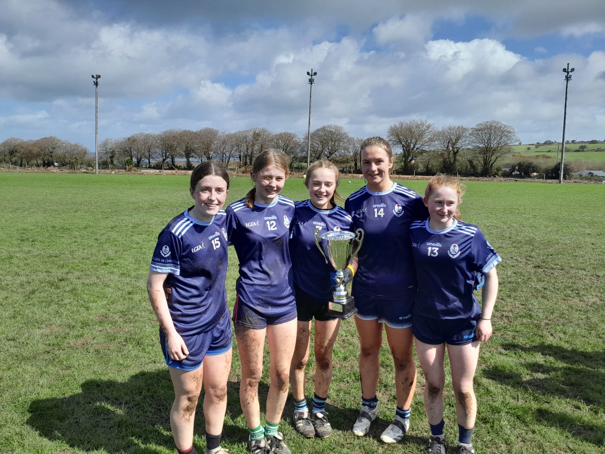 Best of Luck to Holly Quirke,  Emma Gibson, Leah Burke, Sarah O’Farrell, Ciara Burke & all the Team of Colaiste an Chraoibhin in the Munster Final tomorrow vs St Flannahan's (Clare) in Kilmallock @ 12