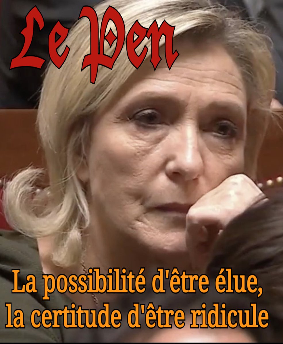 @Langlois50027 Même si, malgrè elle (car elle est incompétente et elle le sait), la fille Le Pen  arrive un jour au pouvoir, elle fera comme Meloni, elle ne tiendra aucune de ses promesses, ni sur les retraites, ni sur l'immigration.