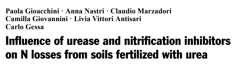Since we're all now using inhibitors with our urea based fertiliser, everything will be better. Well, maybe not. We might be making things worse. This paper is short, comprehensible and worth a read, but since no one ever bothers to follow this advice, here's a summary.