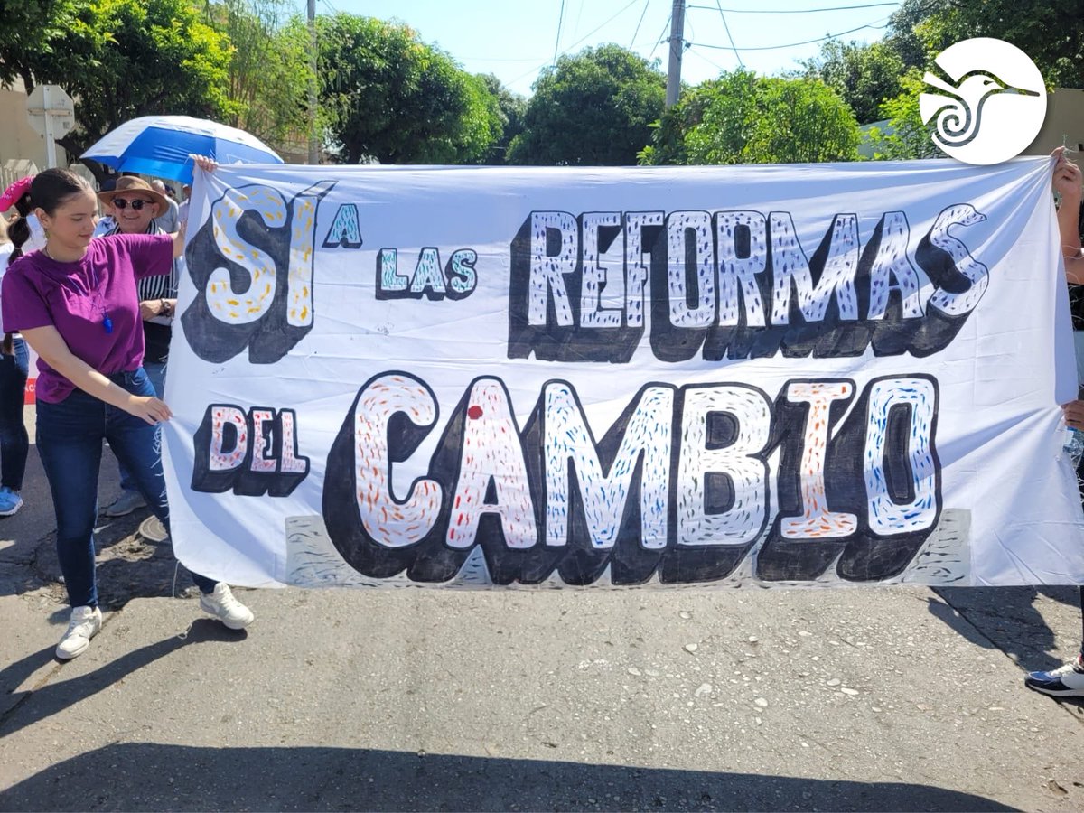 En todos los territorios salimos a las calles con toda la Fuerza que reivindica el poder popular para #AlimentarLaVida #LeMarchoAlCambio