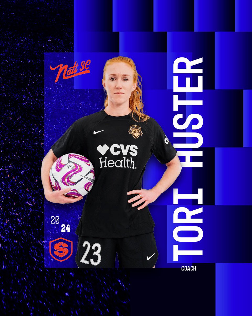Let’s welcome our head coach!! <a href="/torihuster/">Tori Huster</a>, a Cincinnati native, is the current president of the NWSLPA. She spent 11 seasons with the Washington Spirit and played a crucial role in negotiating the first Collective Bargaining Agreement in women’s professional sports history.