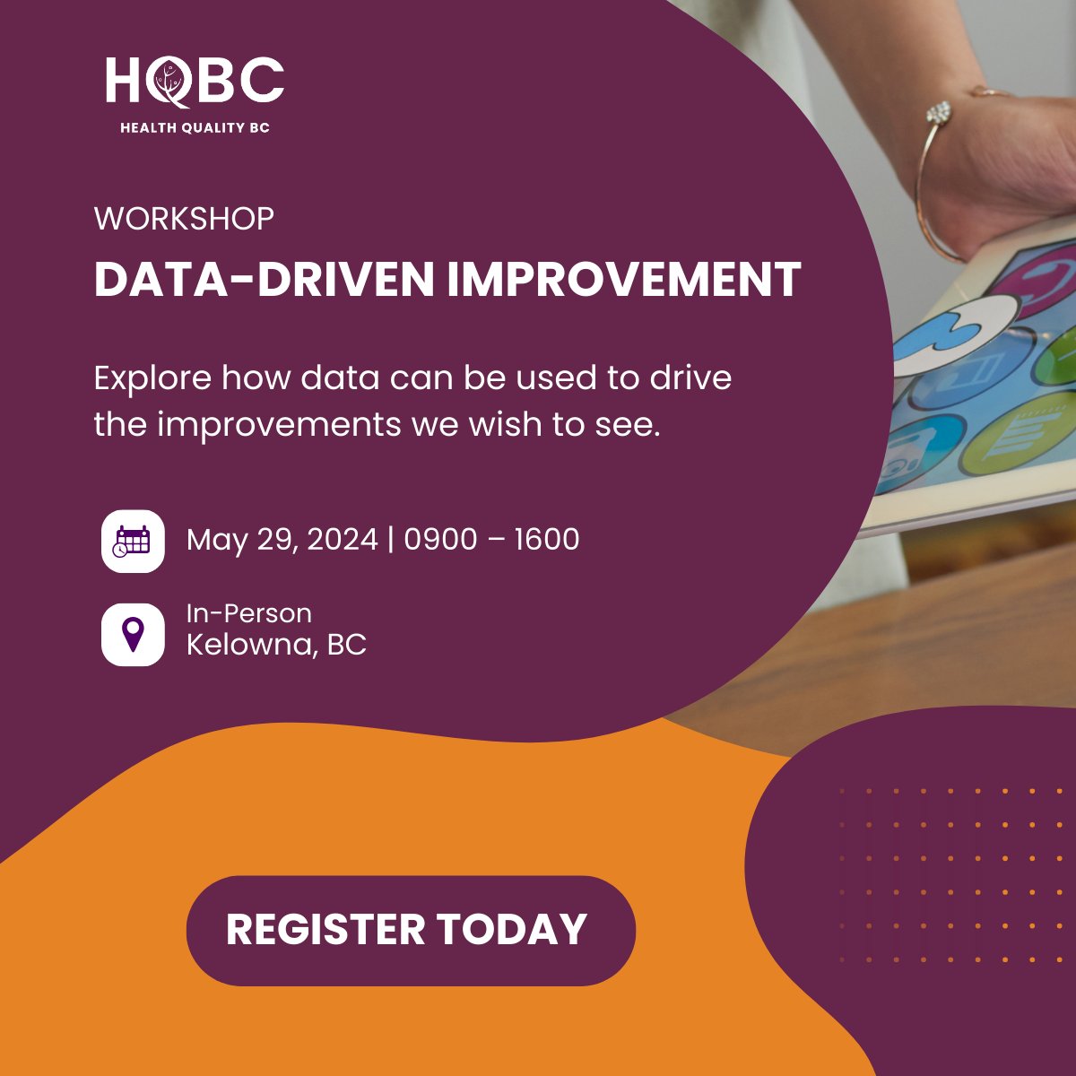 This workshop will explore how data can be used to drive the improvements we wish to see – setting up measurement systems that work, analyzing data to uncover new insights and monitoring improvements over time. Register to join us May 29 in Kelowna ow.ly/bMAj50RubR7