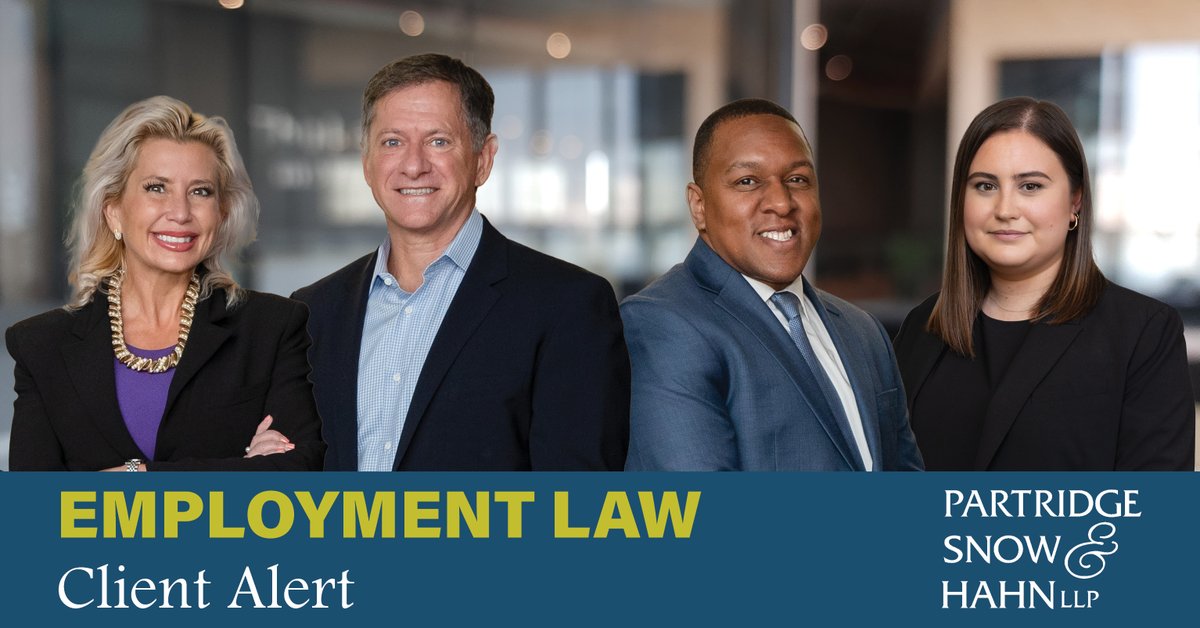 PSHlaw's tweet image. FTC Issues Clumsy, Overbroad Noncompete Rule. Luckily, It Probably Will Fail.

Our Employment Attorneys Alicia Samolis, Sean Fontes, Morgan Hedly, and Michael Gamboli outline what you need to know in this #ClientAlert: ow.ly/FQSl50Rubww

#EmploymentLaw #FTC #pshlaw