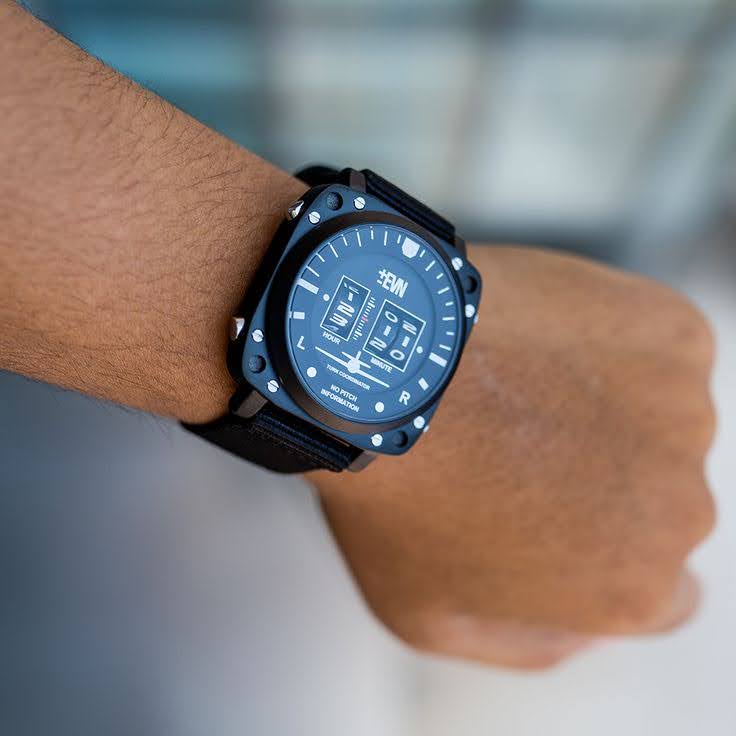 Every watch tells a story. Create yours with The Miramar Black Fabric Strap. ⌚️📖 Shop now at bit.ly/3TGAJx2 #evnwatches #wristwatch #miramar