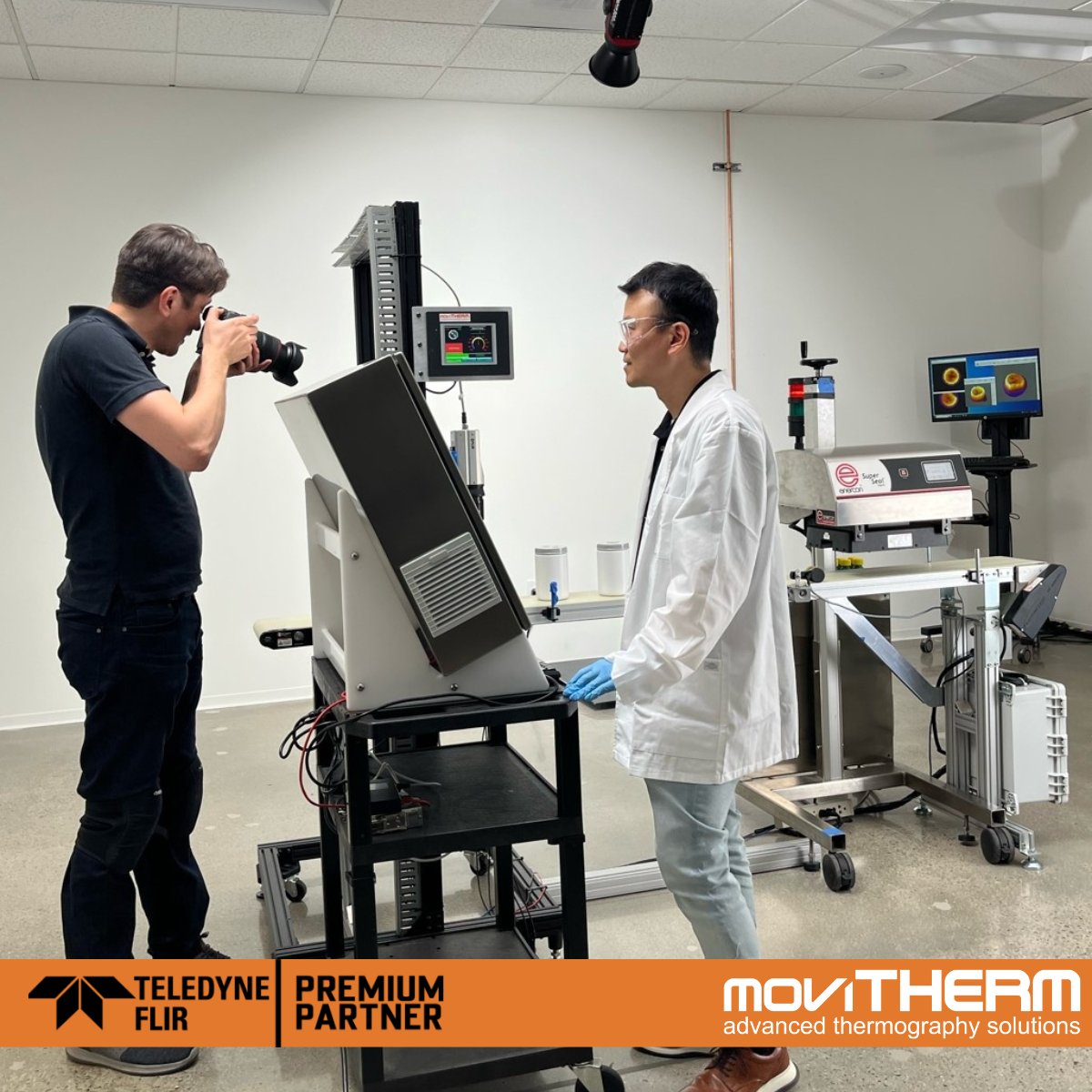 🎥 Lights, camera, action! Last week was a whirlwind of creativity as we teamed up with the FLIR squad at MoviTHERM to cook up some seriously epic content!  

Stay tuned for more soon…✨ 

#Thermalinspection #infrared #AI #thermalimaging #automation