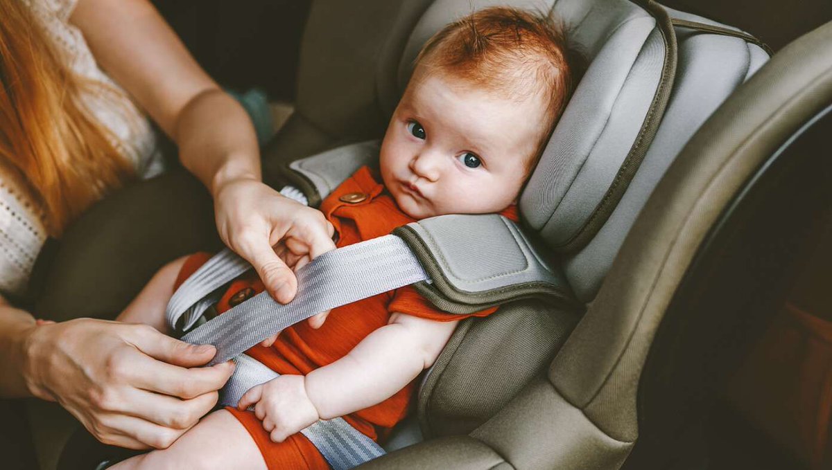 Baby Patiently Waiting Until Fully Strapped In Car Seat To Unleash Diaper Apocalypse buff.ly/4a3yxEK