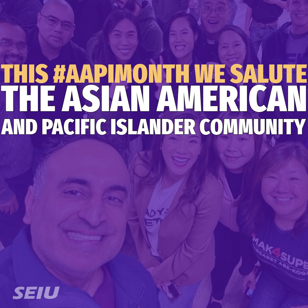 Happy #AAPIMonth! We're celebrating the remarkable achievements of #AAPI labor activists and highlighting the innovative leaders driving change for labor rights, social equity, economic progress, and racial justice.