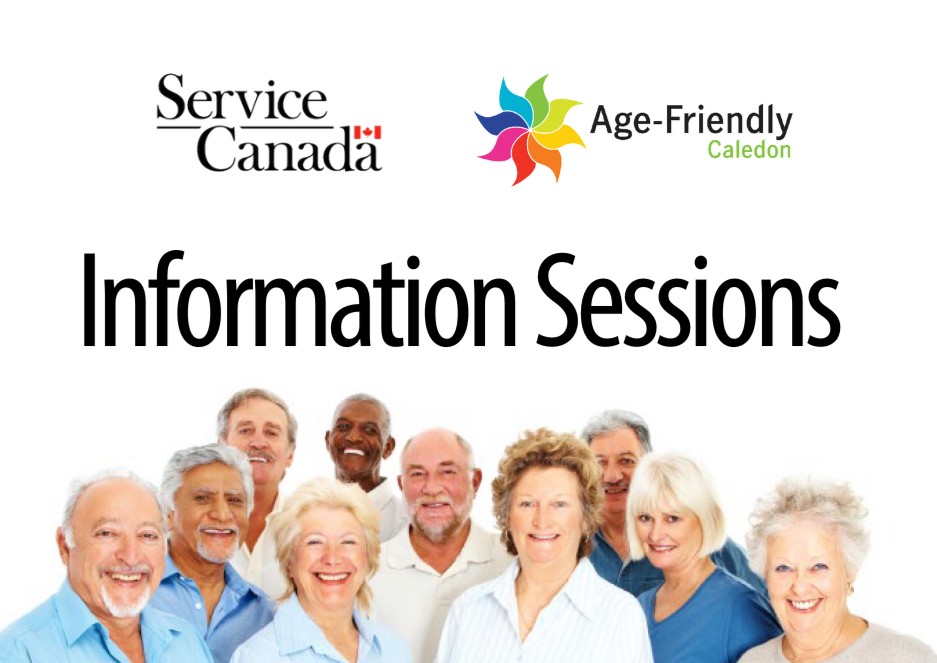 Join us on May 14 at Caledon East Community Complex for an Age-Friendly Caledon Information Session! As this session, you’ll learn about the benefits and services available to older adults through Service Canada. For more details, visit caledon.ca/adult55