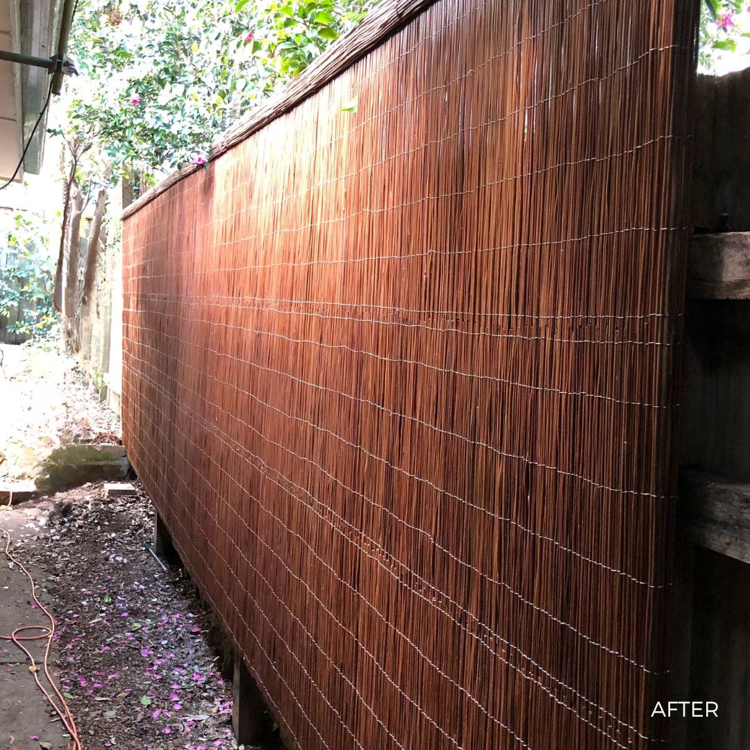 Call us today to learn how Natureed® Our Natureed®, a remarkably lightweight material, easily attaches to existing fences, ceilings, and pergolas, providing a natural method for filtering sunlight and allowing fresh air to circulate. 

 #bamboofencing #NaturePositive