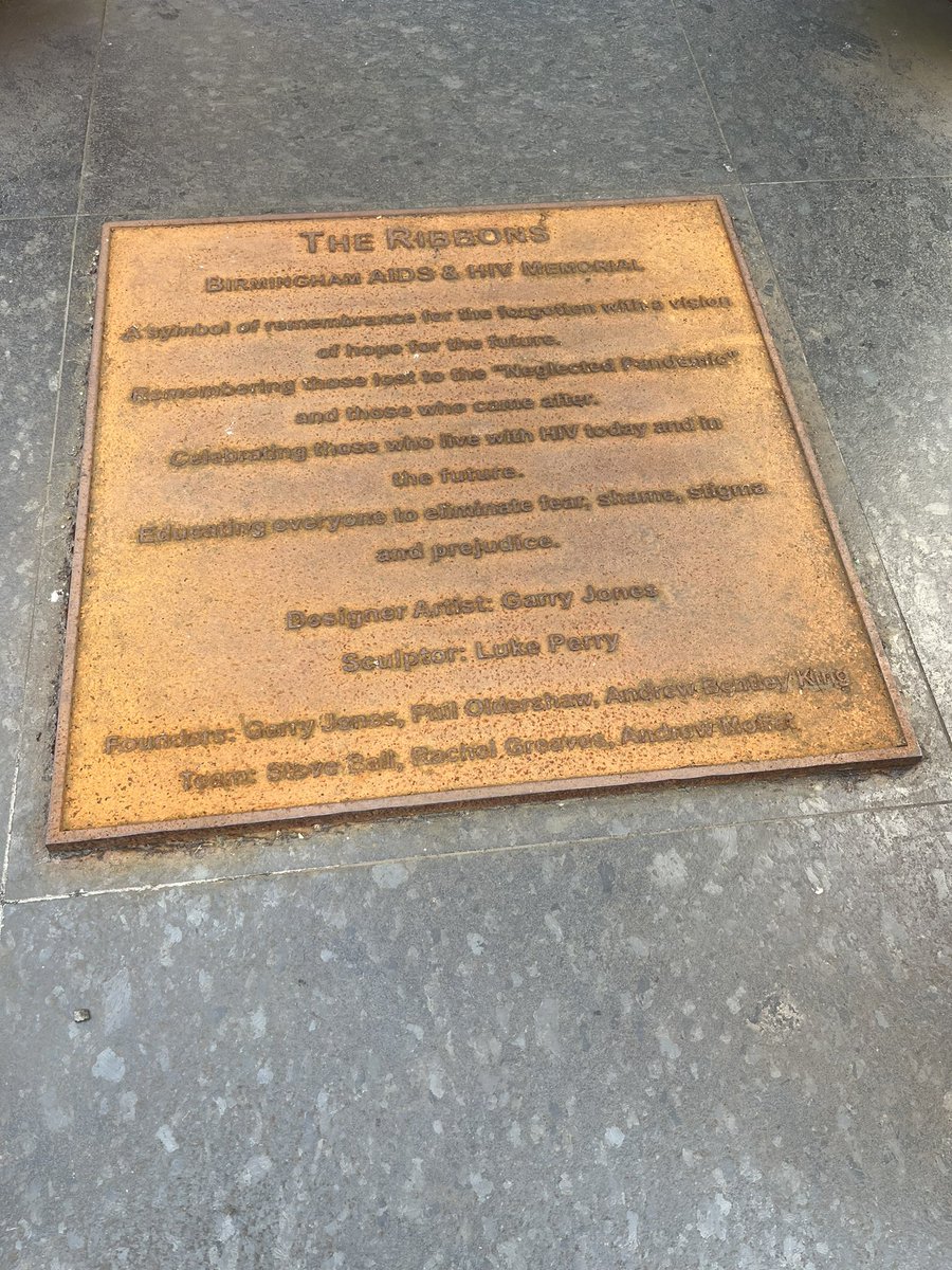 Brilliant to catch up with and learn from fabulous friends & colleagues at #BHIVA24 this week. Found ‘The Ribbons’ both moving & inspiring #EndHIVStigma #GetToZero @BritishHIVAssoc