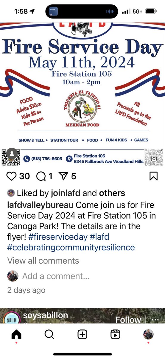 Come join us for Fire Service Day on Saturday, May 11, 2024. Details are in the flyer.