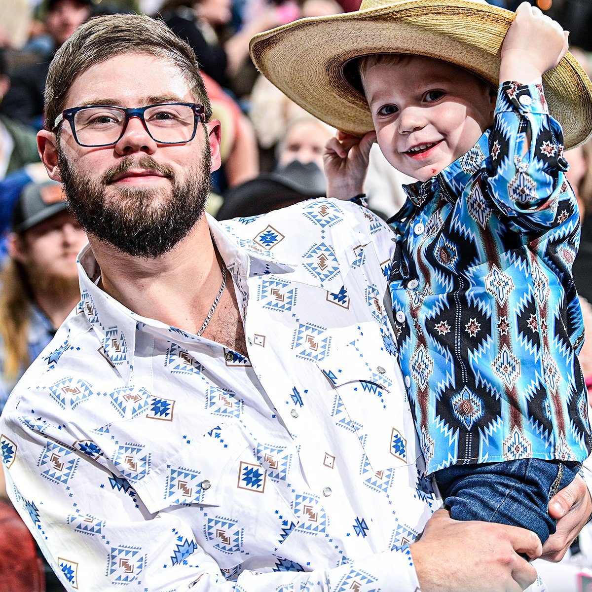 Cowboy Cool runs in the family. Bring your best cowboy fits to the 2024 World Finals May 18-19 at AT&T Stadium. Get your tickets now: pbrworldfinals.com