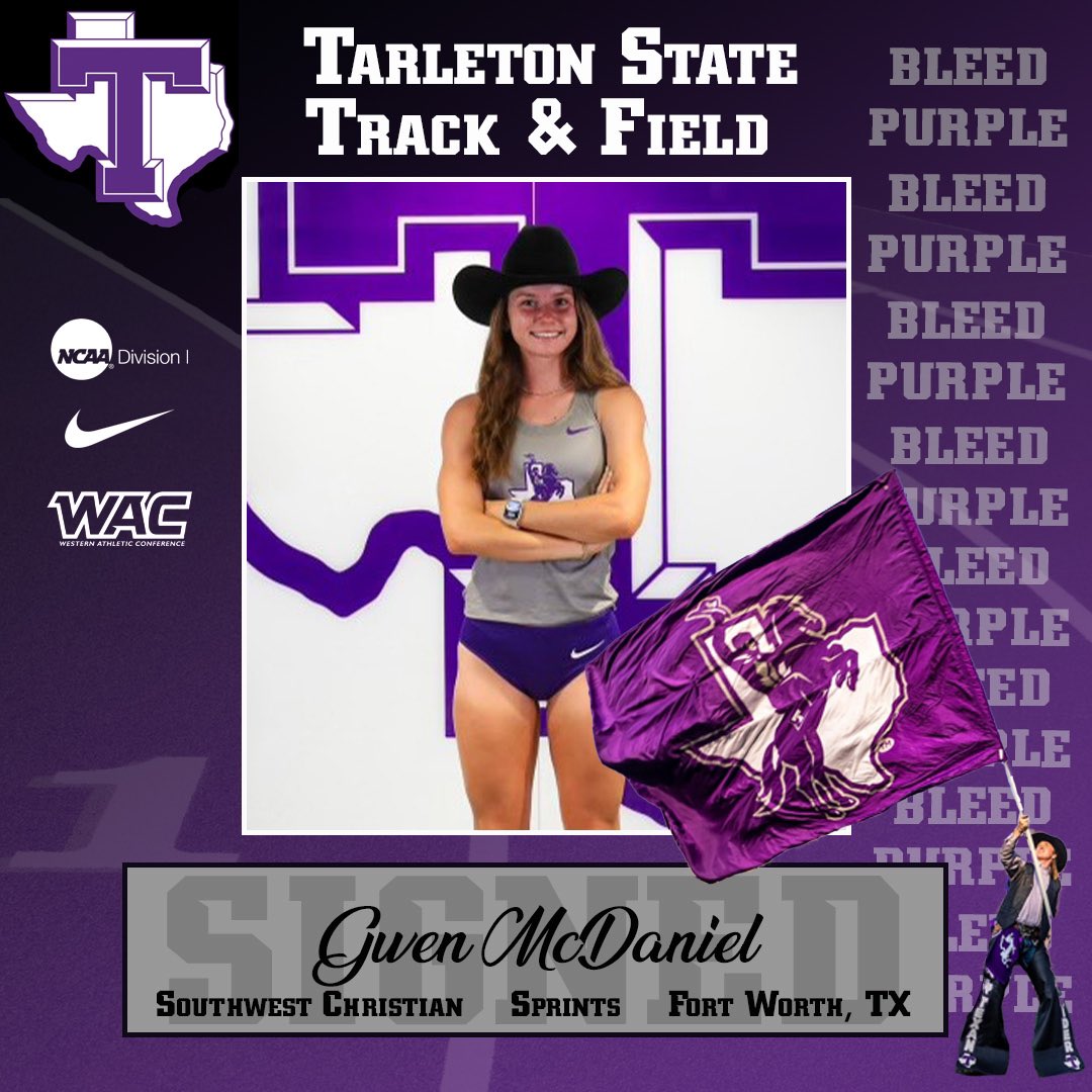The 2x TAPPS Silver Medalist @gwendolyn_mcd is joining Texan Nation next year!! Gwen has been ranked Top 50 in TX for the girls 400m and Top 100 for the 100m this year!