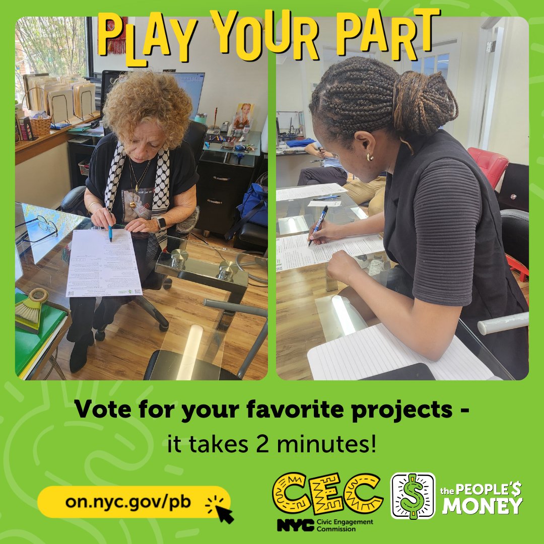 Citywide #ParticipatoryBudgeting voting starts today! CIANA got an early start; we voted for projects proposed by NYC residents that will improve our communities. Soon we’ll be traveling around Queens to make sure that everyone in our community votes as well. Stay posted!