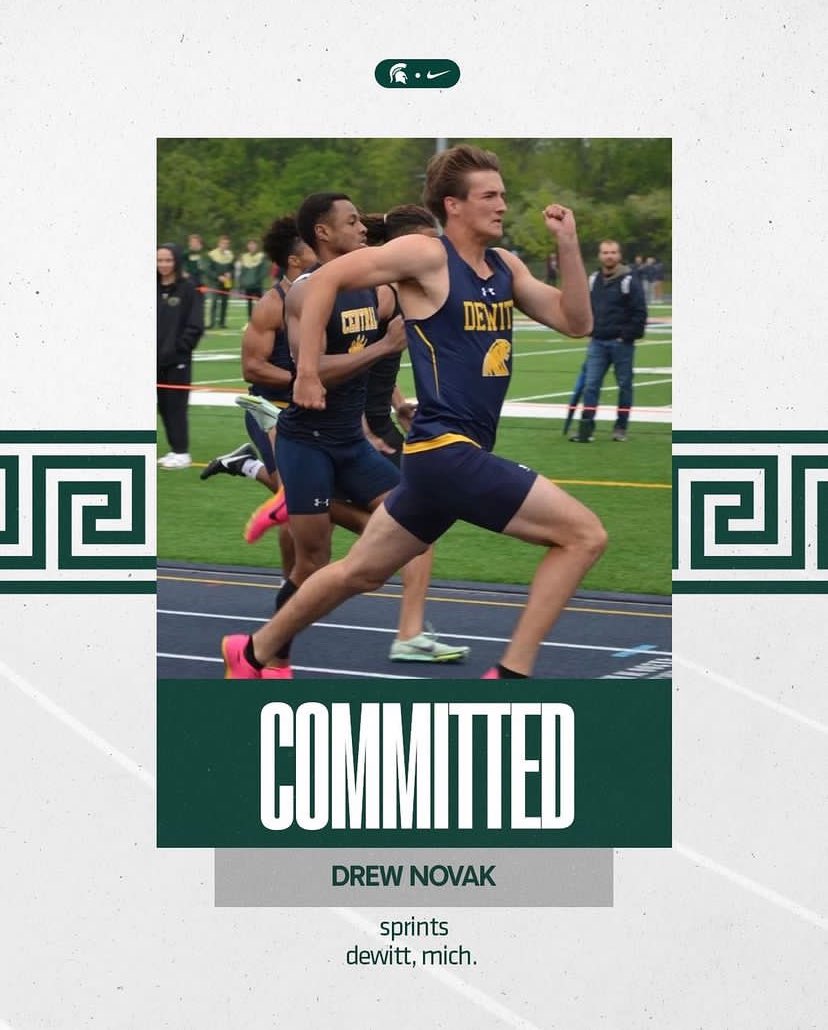 Blessed to be able to continue my academic and athletic career at Michigan State University! Thank you to my family, friends, coaches and teammates for supporting me throughout my journey. Psalm 37:5 #Committed @MSU_TFXC @toneupelite @dewittathletics