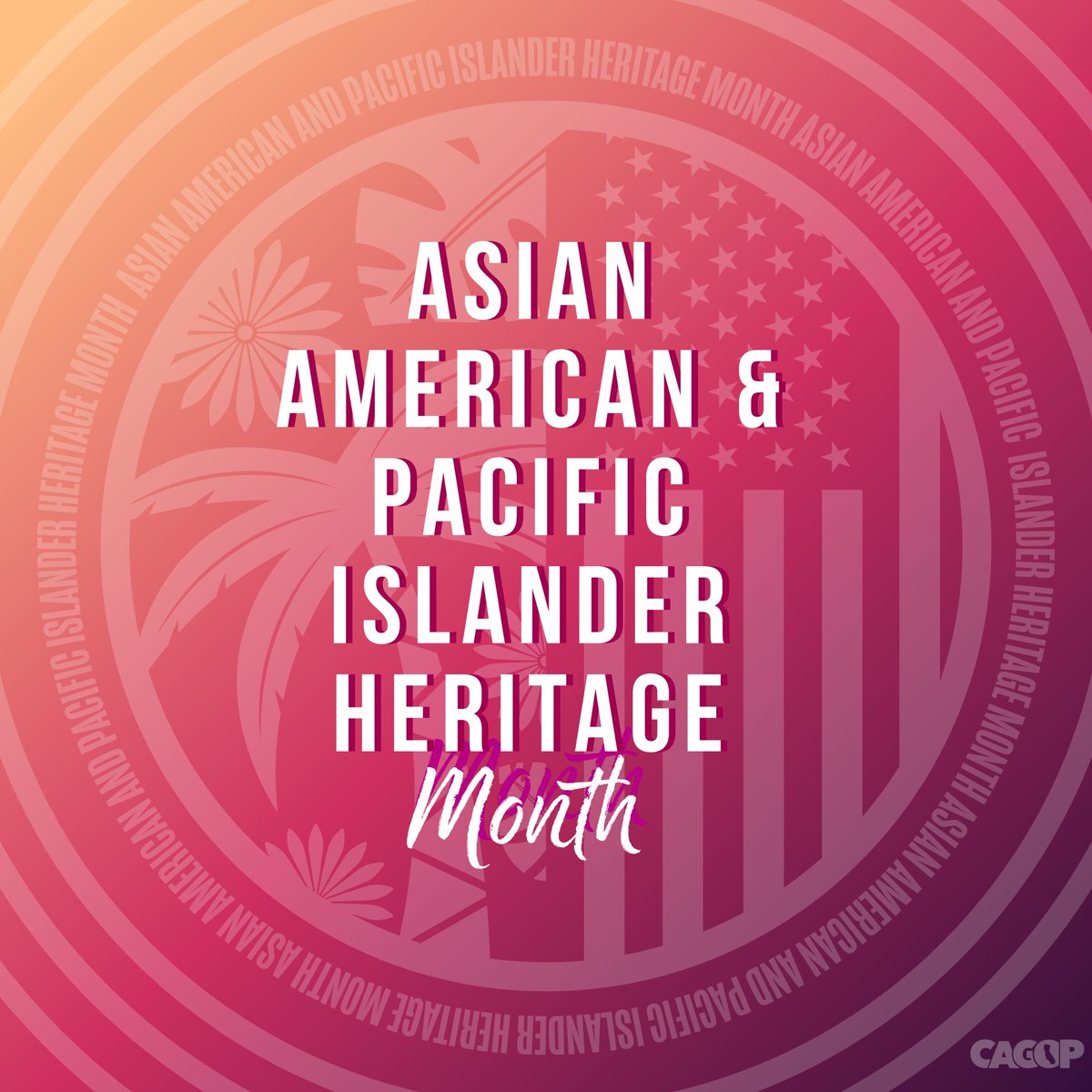 Today marks the start of Asian American and Pacific Islander Heritage Month when we celebrate the rich history and contributions made by so many in our nation.