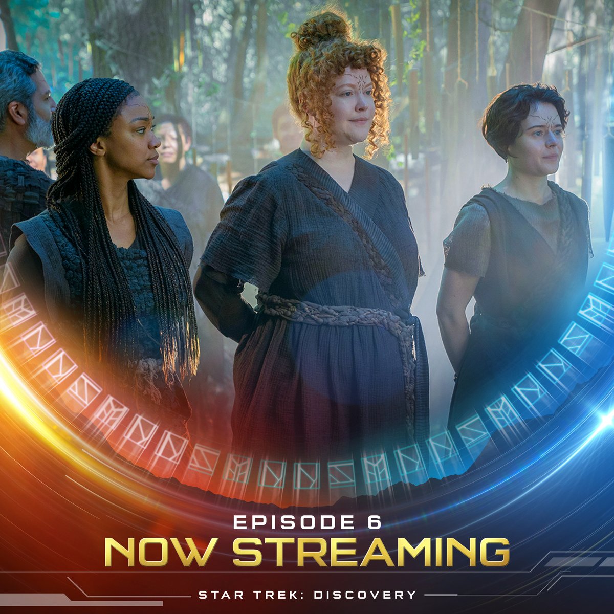 Discovery's next clue takes Burnham and Tilly to a pre-warp planet where a towering challenge awaits them. A new episode of #StarTrekDiscovery is now streaming on @ParamountPlus!