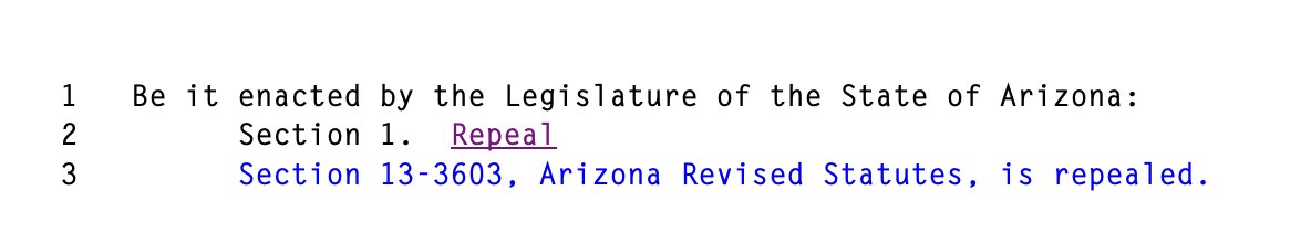 NEWS: The bill repealing Arizona's Civil War-era abortion ban has passed both chambers, and Gov. Hobbs will sign it. Bill: apps.azleg.gov/BillStatus/Bil… Law Dork Background: - ruling and history: lawdork.com/p/arizona-civi… - effective date: lawdork.com/p/arizona-abor…