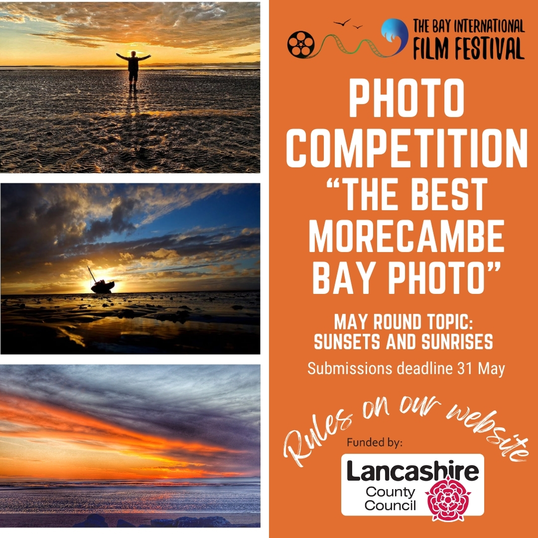 2024 edition of our #photocompetition starts today! We are waiting for your entries #Morecambe! Check the rules on our website - thebayfilmfestival.com/competitions/p…
