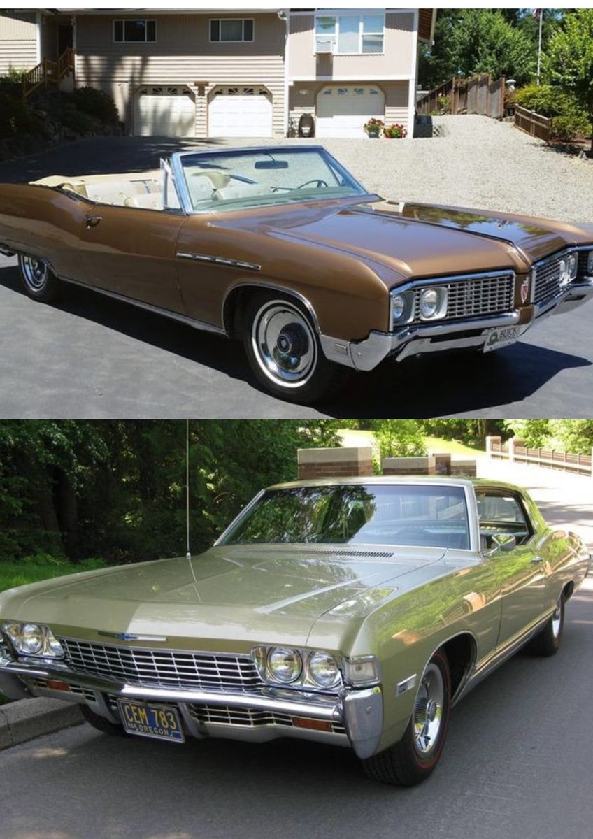 1968 !Buick Electra or Caprice? 
Top or Bottom 🤔