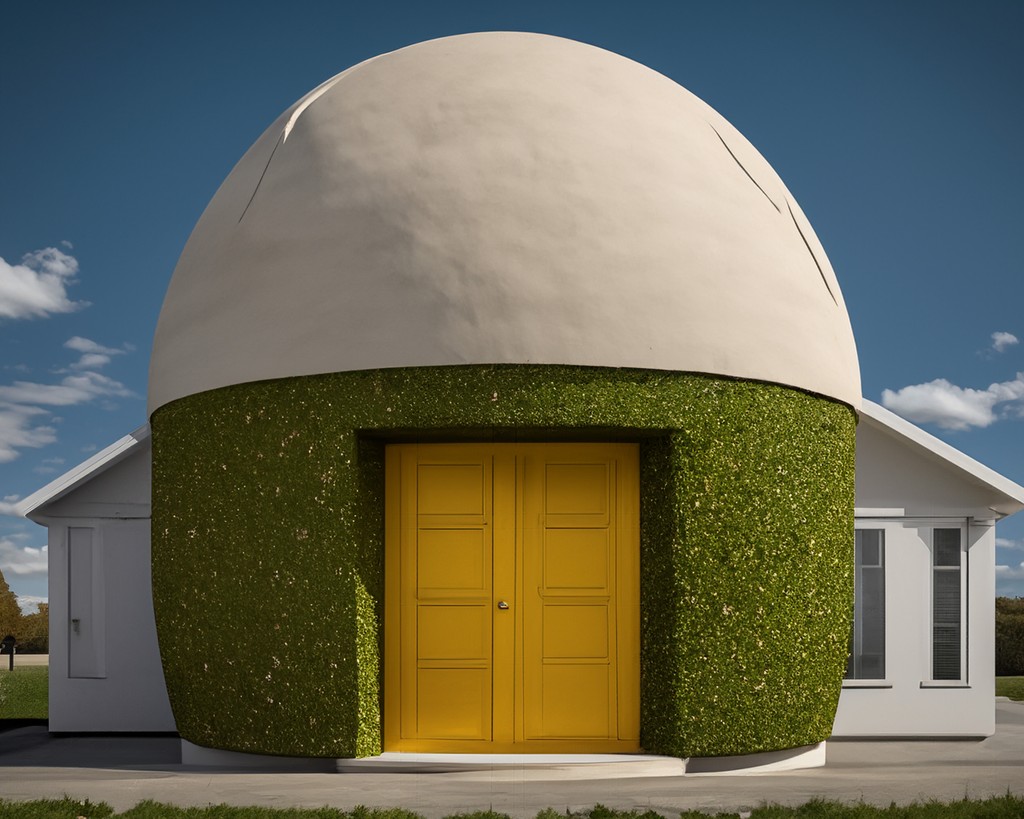 Dare to be different with our nutty and unique design elements incorporated into our exterior renovations! 🌟 Feast your eyes on this amazing dome rendering—it's proof that sometimes, the nuttier, the better! 🏰💚 #UniqueDesign #ExteriorRenovation #DareToBeDifferent