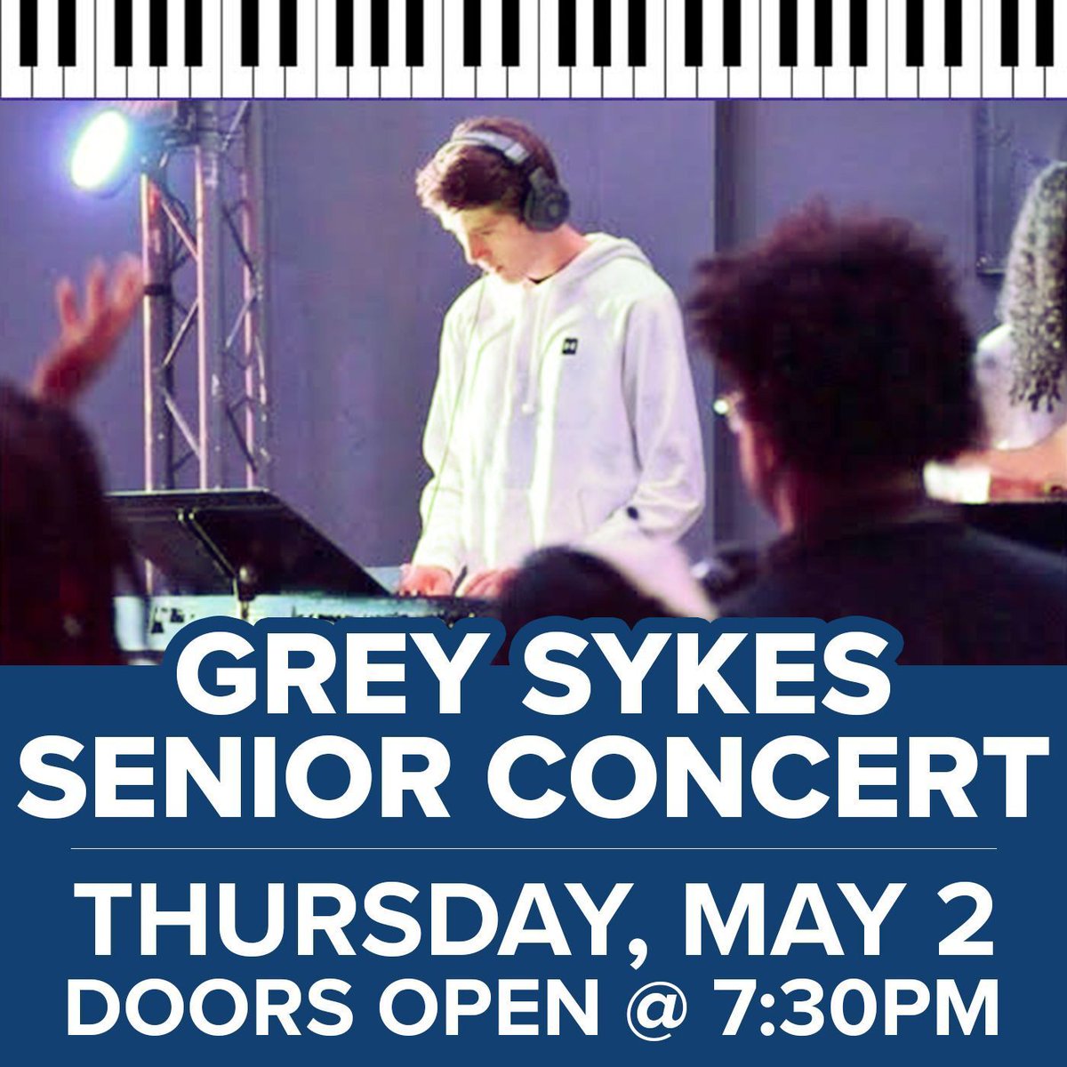 COME ENJOY Grey Sykes Senior Concert! Tomorrow, Thursday, May 2 - Doors Open at 7:30pm Trilith Guesthouse - 5th floor on Oliver's Twist Sunset Patio Complimentary Valet Parking For more information, Visit buff.ly/3UhUlGC