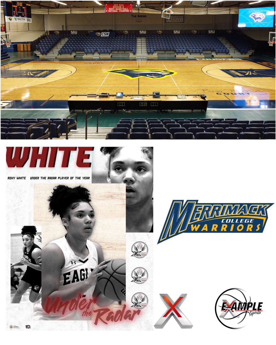 Congratulations to 2025 5’11 G Roxy White on receiving a Scholarship offer from Division One Merrimack College. #ExampleStrong #JustWork